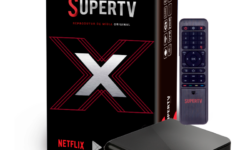 SuperTV Black X, o primeiro hibrido da marca. Mantendo a qualidade do IPTV e abrindo novas opções!