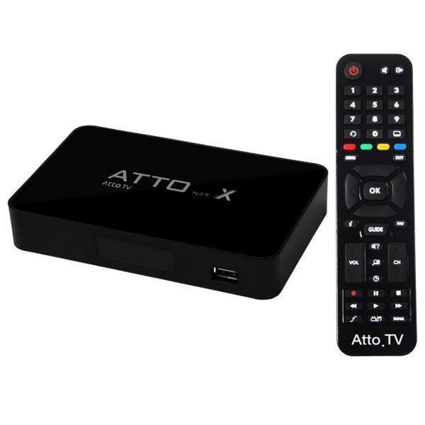 RECEPTOR ATTO NET X - HD WIFI H.265 IPTV CABO