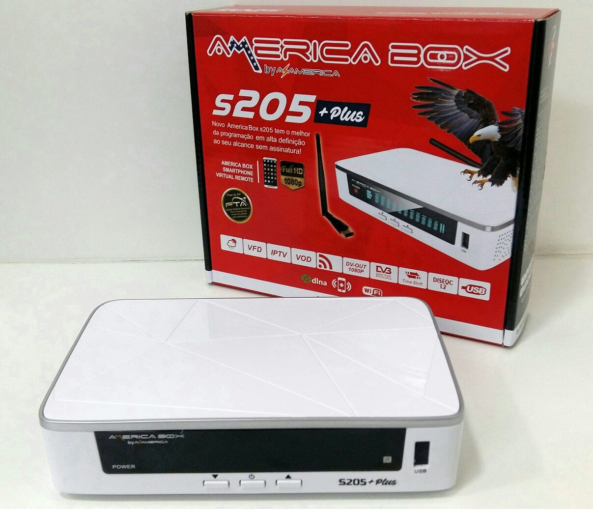 AMERICA BOX S205 PLUS – ACM WIFI IPTV