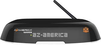 Receptor Azamerica S-2005 1080p Full HD Wifi 3D IKS SKS E CS Oled GVOD IPTV