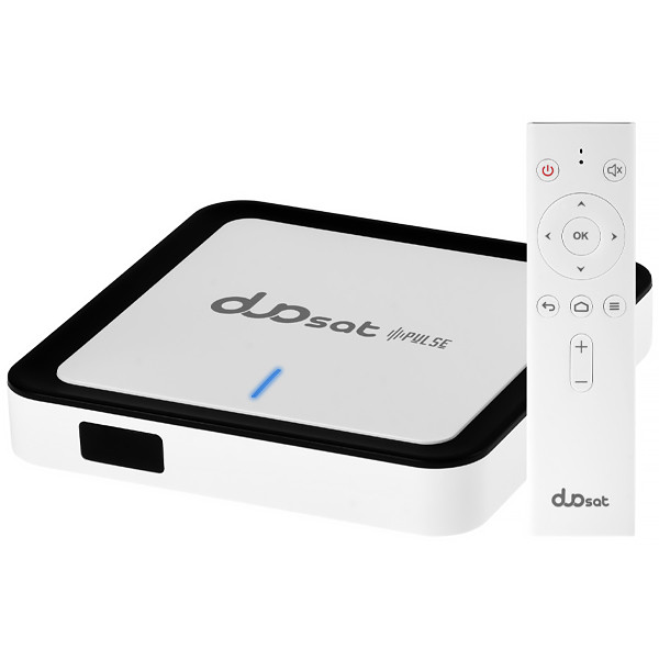 Receptor Duosat Pulse - UHD / VOD / IPTV