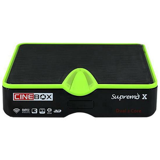 Cinebox Supremo X - Full HD 1080p Wifi MP3 Dual Core HDMI