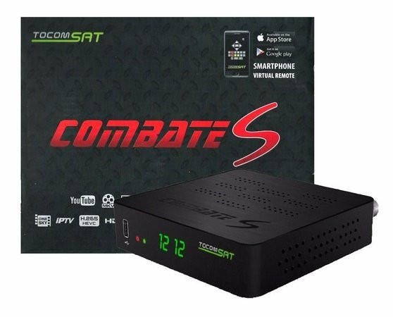 Tocomsat Combate S LE - HD IPTV On Demand H265 Wifi