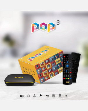 RECEPTOR POP TV ANDROID SMART 4K IPTV