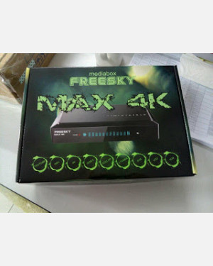 RECEPTOR FREESKY MAX 4K FULL HD SD/ USB/ HDMI/ WIFI/ ETHERNET 3 TUNERS