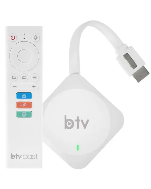 Receptor BTV Cast - 4K Ultra HD IPTV - Lançamento 2021