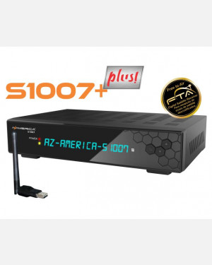 AzAmérica S1007 Plus - Full HD ACM IPTV Wifi - Receptor FTA